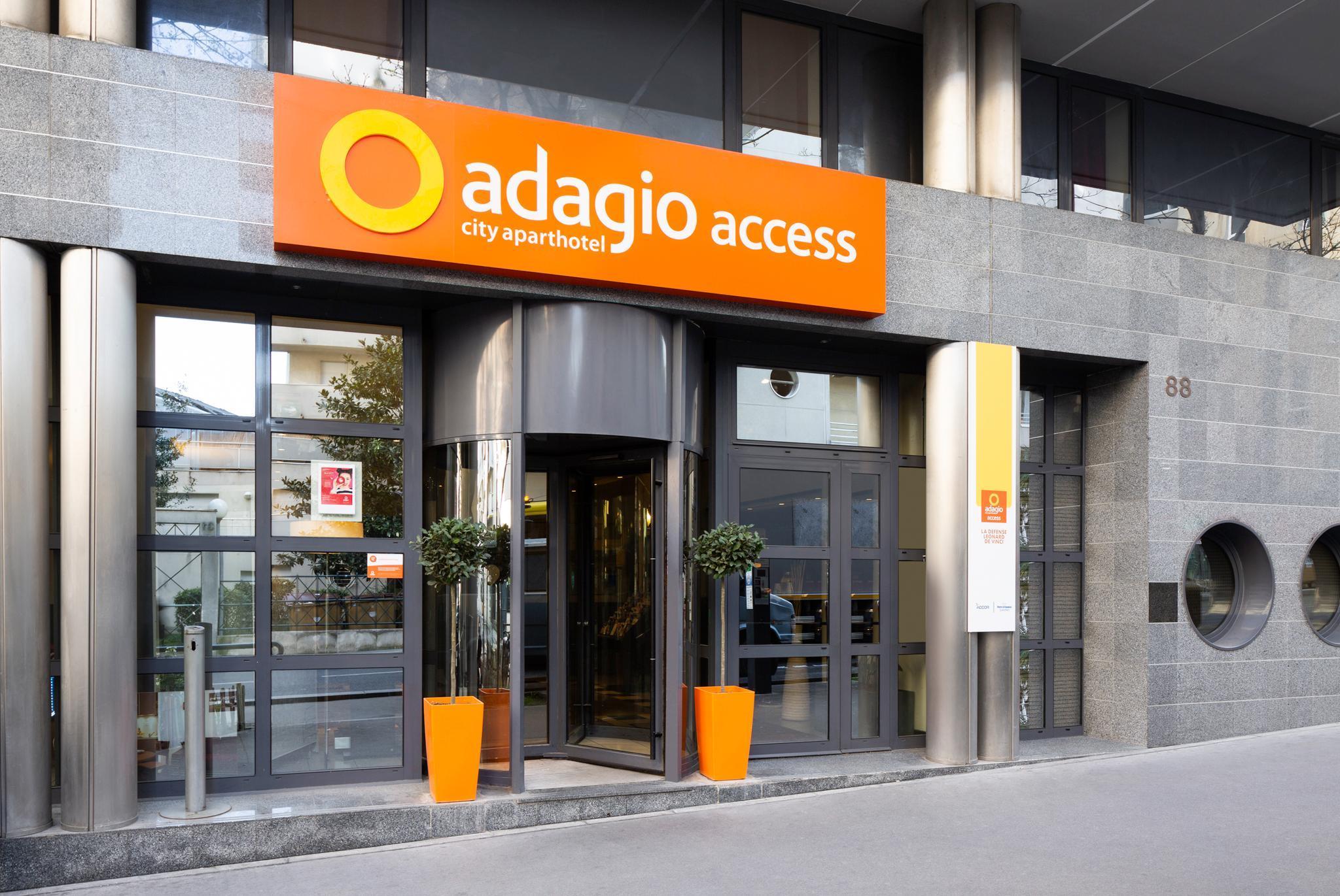 Aparthotel Adagio Access La Defense - Leonard De Vinci Courbevoie Exteriör bild